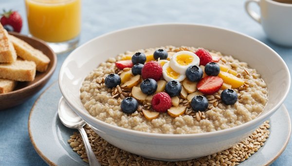 Le porridge, un petit-déjeuner idéal pour les seniors